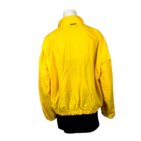 Vintage Uzzi Yellow Windbreaker Jacket – Women's Dive Gear - Size Large - Picture 3 of 10